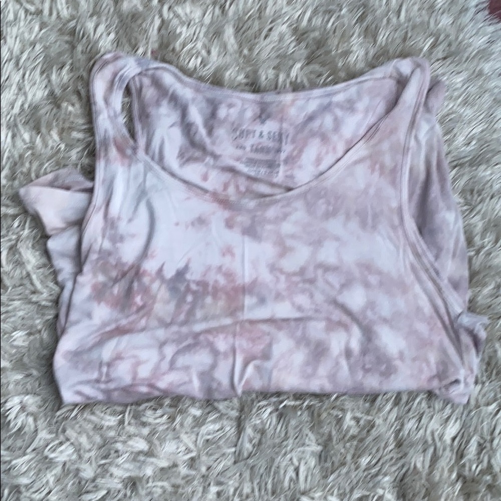 tie dye soft & sexy tank top